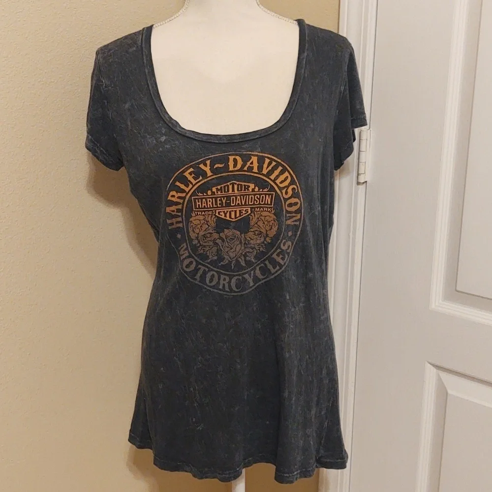 Harley Davidson Women's Short Sleeve TShirt - Picture 1 of 9